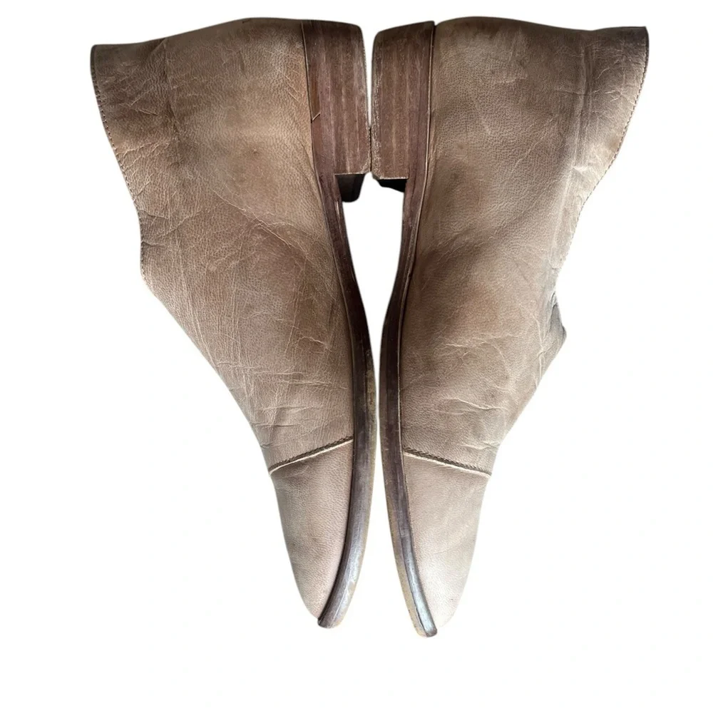 Free People Royale Flats Brown Leather size 36.5/US6